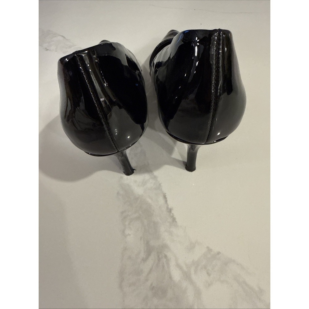 Charles by Charles David Black Patent Leather Pumps Size 8 Pointed Toe Heels‎ - Picture 5 of 9